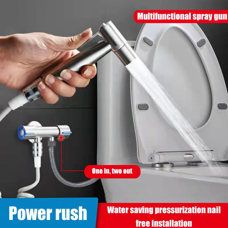 Women's washing set bidet shower toilet shower WC enema penetration anal toilet spray gun bathroom items accessories sprayer