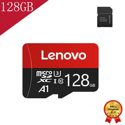 1TB Lenovo Micro SD Card Mini Memory Card Class 10 High Speed  A1128GB 256GB U3 4KCartao De Memoria Flash Memory TF Mecard C10