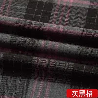 Soft Cotton Plaid Checker Fabric Brushed Flannel Grid Cloth Fabrics By The Half Meter For Shirt Dress Scraf DIY Sewing Clothing