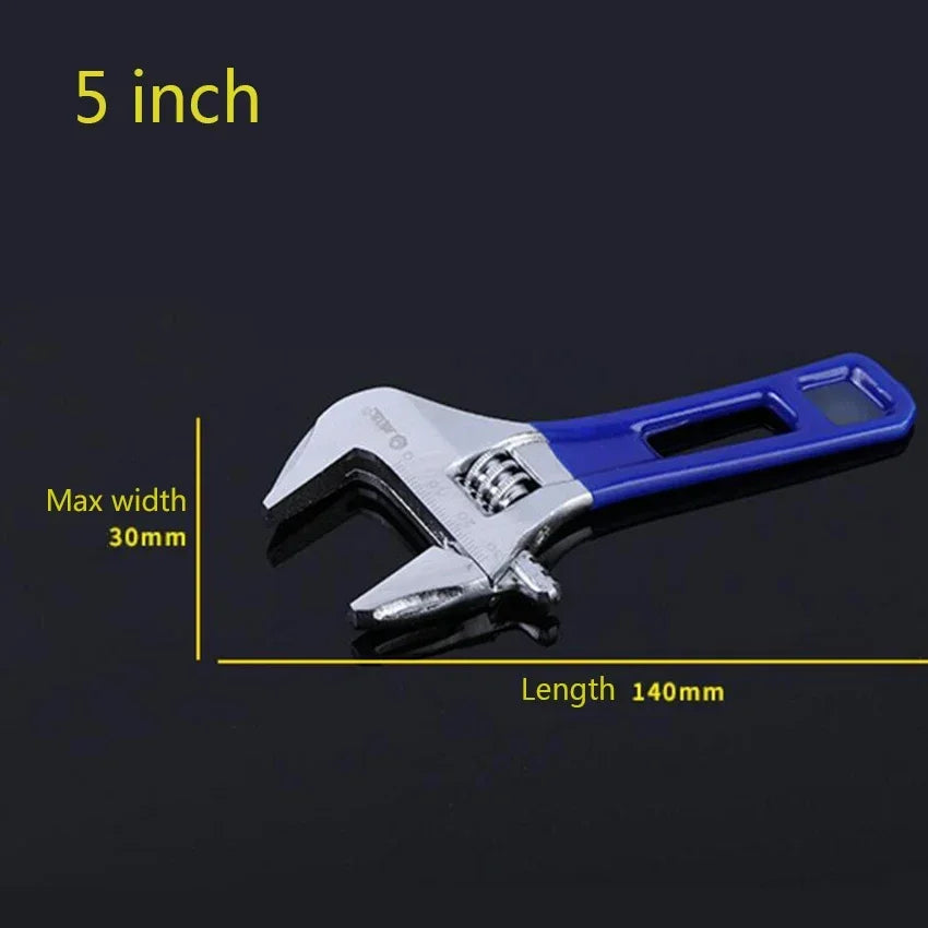 1PC 4"/5"/6"/8" Adjustable Spanner Universal Key Nut Wrench Home Hand Tools Multitool High Quality 몽키스패너 llave francesa