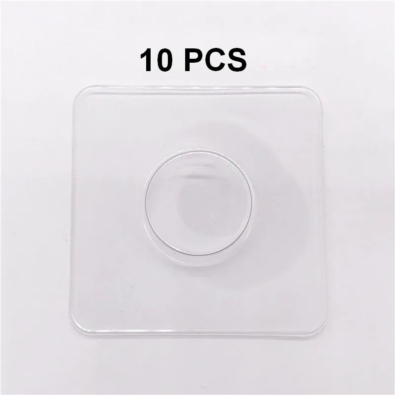 10/500pcs wholesale plastic clear lash tray mink lashes holder eyelash trays for eyelash packaging box package case bulk vendors