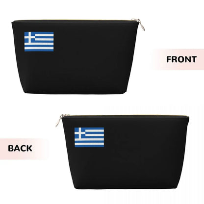 Custom Greece Ancient God And Goddess Travel Cosmetic Bag Women Greek Art Makeup Toiletry Organizer Lady Beauty Storage Dopp Kit