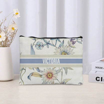 Custom Cosmetic Bag Trendy Women Handbag Luxury Wedding Bridesmaid Gift Name Purse Brand Side Bag for Ladies Travel Toilet Pouch