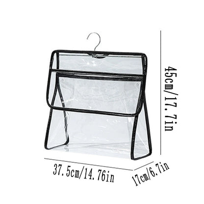 1PCS Transparent Washing Bathroom Waterproof Hanging Bag Storage Bag Student Bathroom Clothes Wall Toys Hanging Bag