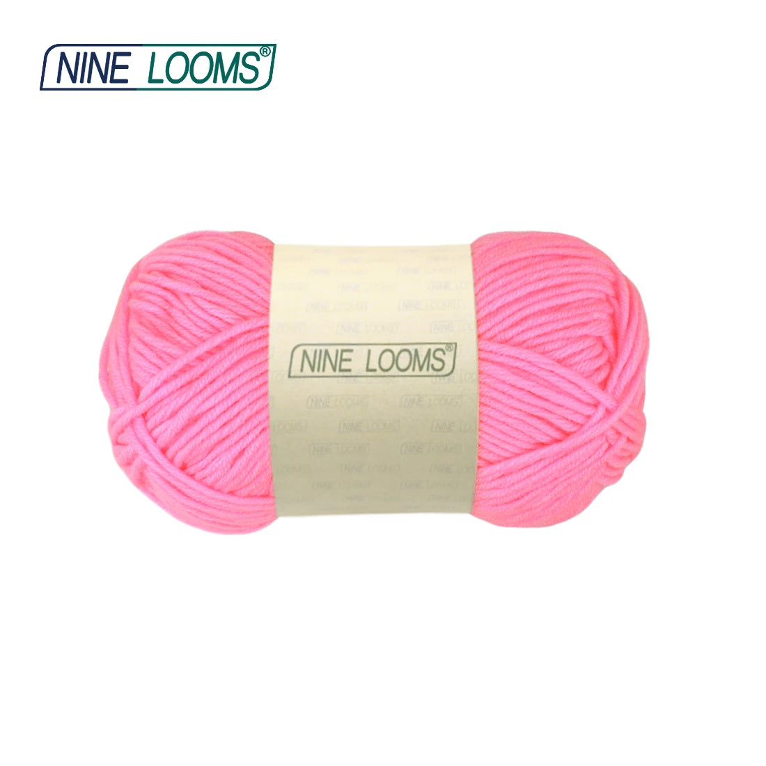 NINE LOOMS Acrylic Crochet Yarn 50g Soft 5-Strand Thread Doll Fabric Baby Blanket Sweater Scarf Hand Knitting Needlework Craft