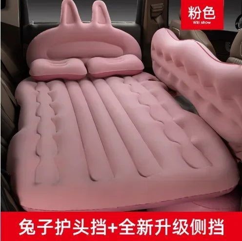 Car Travel Bed Automatic Air Mattress Sleeping Pad Inflatable BackSeat Bed Outdoor Cushions Camping Sofa Bed Accessories for Car