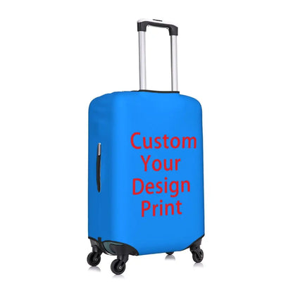 Custom Personalized Custom Photo Logo Luggage Cover Cute Customized DIY Print Suitcase Protector Covers Suit For 18-32 inch