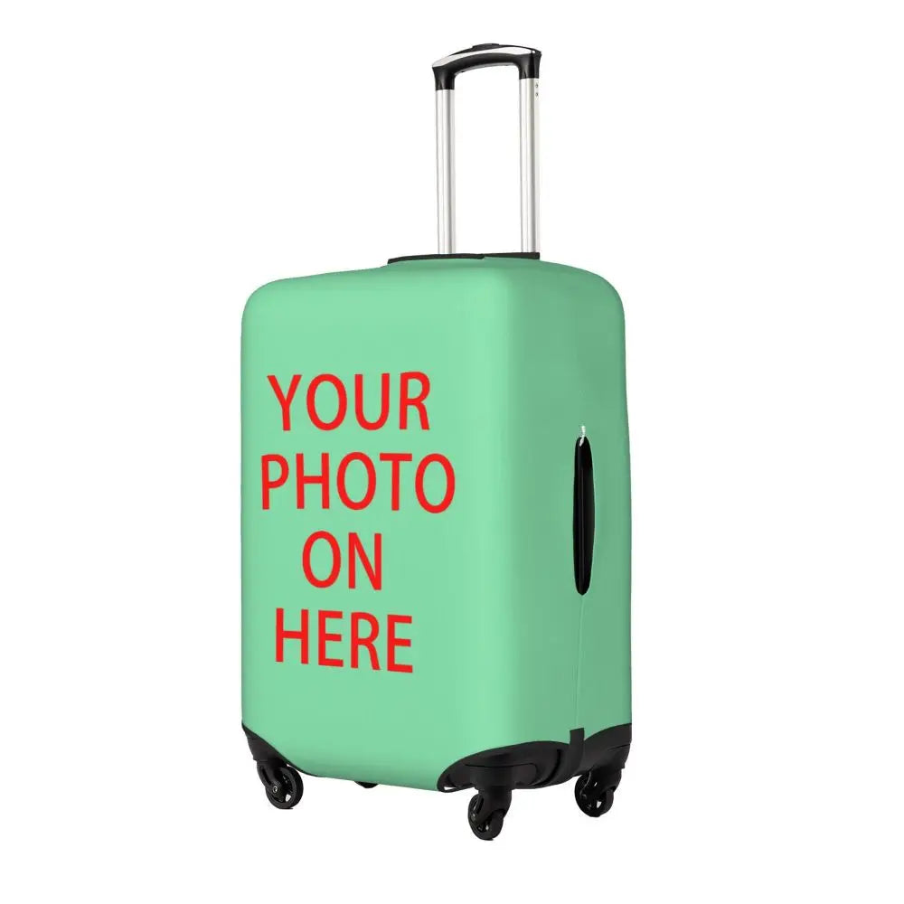 Custom Personalized Custom Photo Logo Luggage Cover Cute Customized DIY Print Suitcase Protector Covers Suit For 18-32 inch