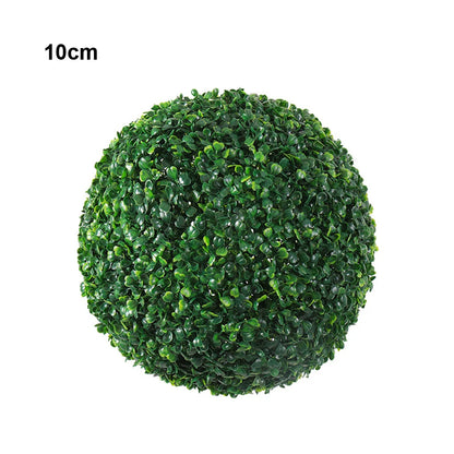 Indoor Or Outdoor Artificial Grass Dome Ball Plants Simulation Leave Grass Ball Eco-friendly green 40cm