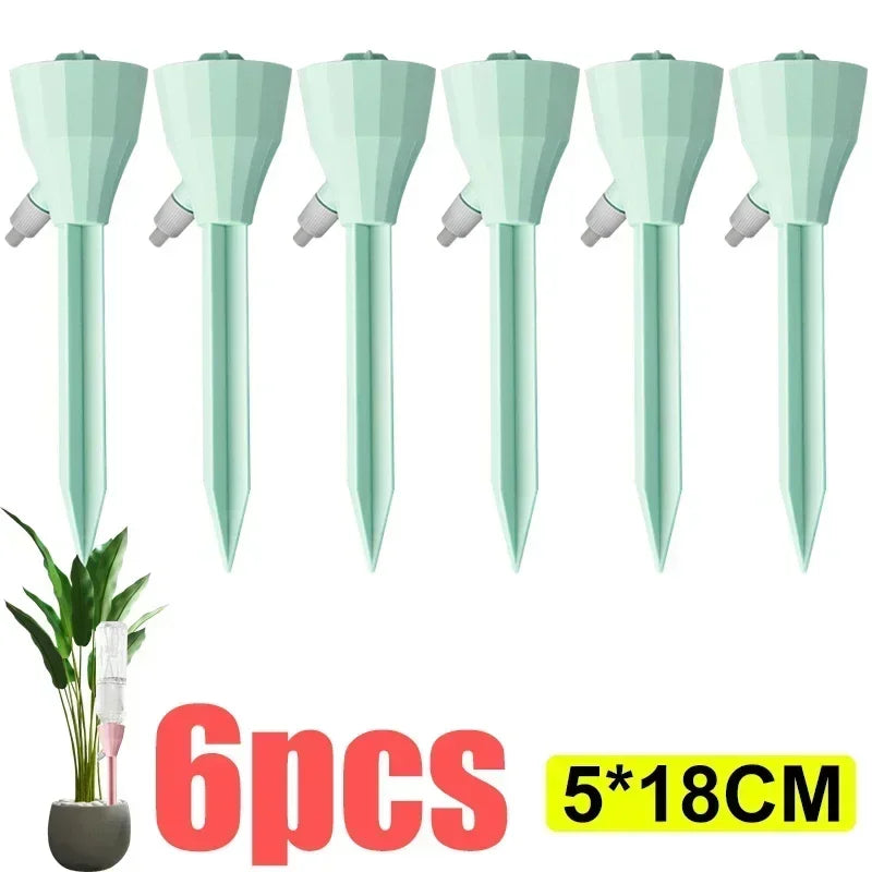 Adjustable Drip Irrigation System Automatic Self Watering Spikes Indoor Outdoors Potted Plants Irrigation System Garden Supplies