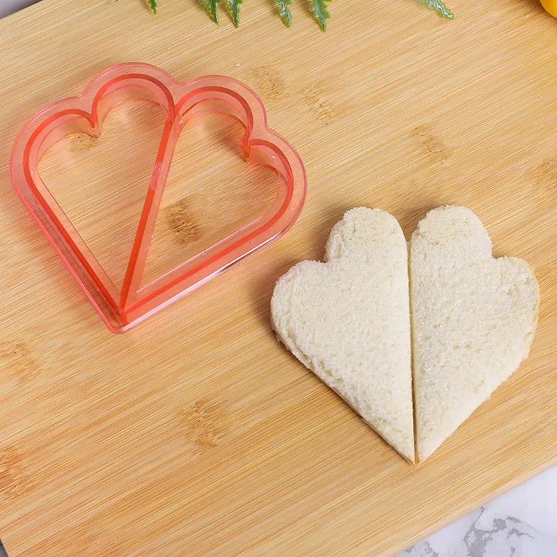 Teddy Bear Sandwich Mold Toast Bread Making Knife Mold Cute Baking Pastry Tool Children's Fun Food Kitchen Accessories