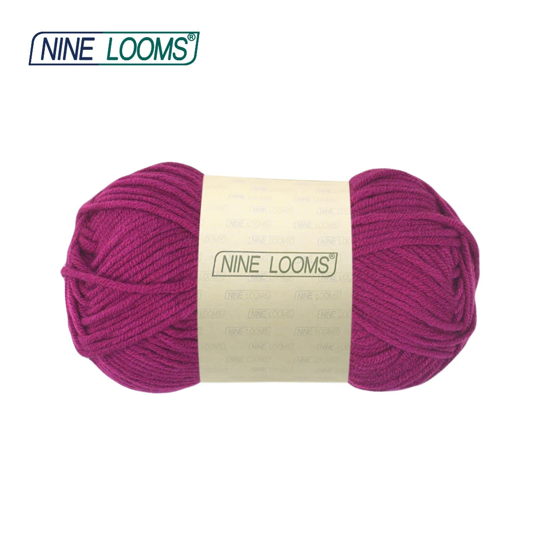 NINE LOOMS Acrylic Crochet Yarn 50g Soft 5-Strand Thread Doll Fabric Baby Blanket Sweater Scarf Hand Knitting Needlework Craft