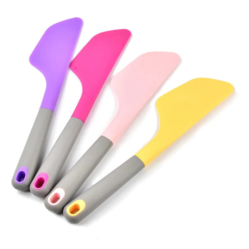 Silicone Kitchen Ware Cooking Utensils Spatula Kitchen Scraper Cooking Tools Shovel Non-stick Spatula Scraper Tool Baking