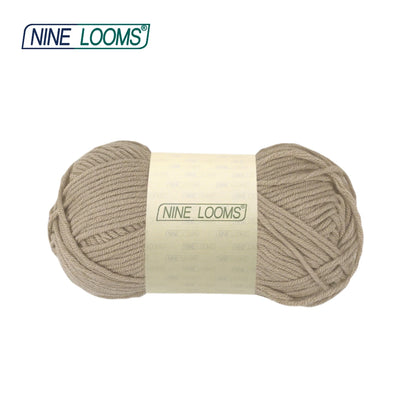 NINE LOOMS Acrylic Crochet Yarn 50g Soft 5-Strand Thread Doll Fabric Baby Blanket Sweater Scarf Hand Knitting Needlework Craft