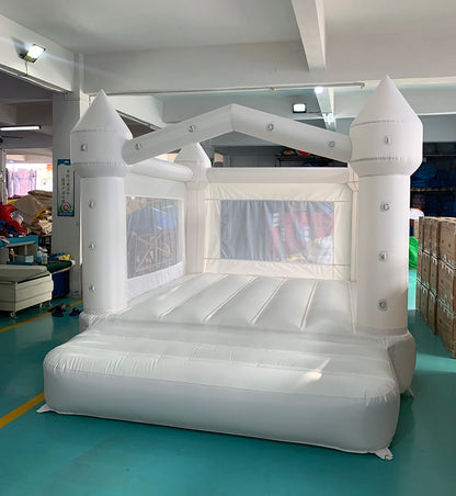 YARD White Bounce House Series Inflatable Jumping Castle Bouncy House For Kids With Blower PVC/Nylon Children Kids Play Toys