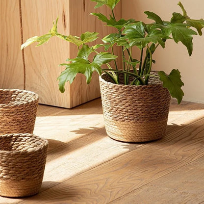 Woven Flower Pot Home Accents Decor Home Decor Homedecor Storage Basket Household Decorative Basket Decorative Woven Basket Plan