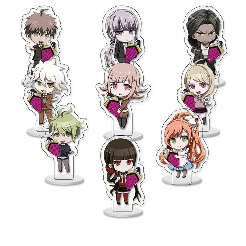 9pcs/Set Grandmaster of Demonic Cultivation Arcylic Stand Cosplay Figure Keyring Jewelry Mo Dao Zu Shi Fuuny Acrylic Key Chain