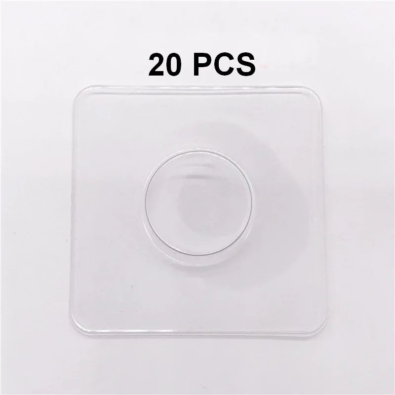 10/500pcs wholesale plastic clear lash tray mink lashes holder eyelash trays for eyelash packaging box package case bulk vendors