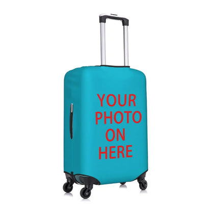 Custom Personalized Custom Photo Logo Luggage Cover Cute Customized DIY Print Suitcase Protector Covers Suit For 18-32 inch