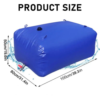 400L Water Storage Tank, Agricultural Product Bag, Large Capacity Water Storage Bladder, Emergency Water Bladder Tank