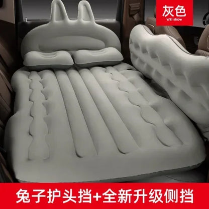 Car Travel Bed Automatic Air Mattress Sleeping Pad Inflatable BackSeat Bed Outdoor Cushions Camping Sofa Bed Accessories for Car