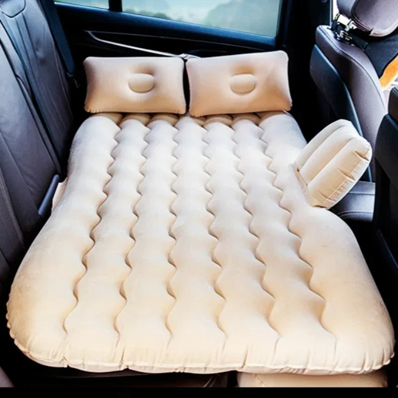 Car Travel Bed Vehicle-Mounted Inflatable sofa Bed mattress in the car Floatation Bed Automobile Outdoor camping Universal