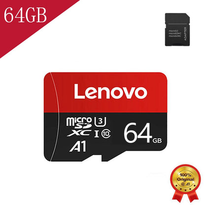 1TB Lenovo Micro SD Card Mini Memory Card Class 10 High Speed  A1128GB 256GB U3 4KCartao De Memoria Flash Memory TF Mecard C10