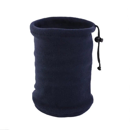 Children Soft Fleece Warm Windproof Neck Tube Scarf For Kids Mask Half Face Cover Boys Girls Neck Warmer Adjustable Neck Collar