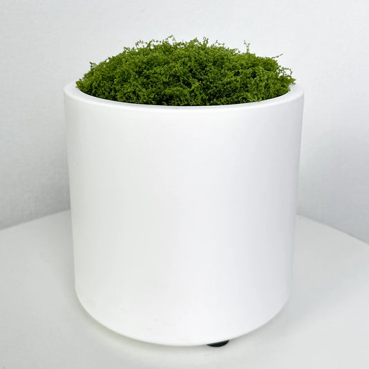 Plant Pot Home for Decoration White Imitation Ceramic Plastic Flower Pot Plants Nordic Wedding Decorative Dining Table Bedroom