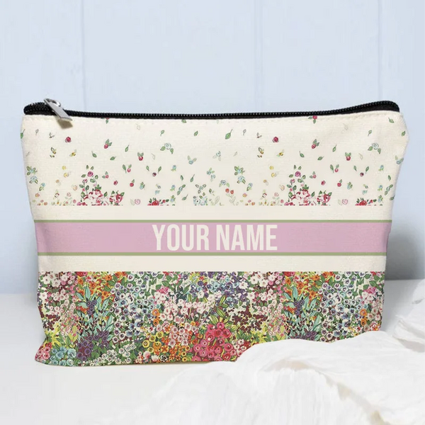 Custom Cosmetic Bag Trendy Women Handbag Luxury Wedding Bridesmaid Gift Name Purse Brand Side Bag for Ladies Travel Toilet Pouch