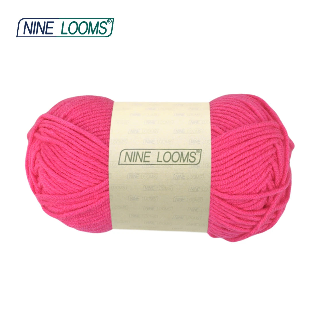 NINE LOOMS Acrylic Crochet Yarn 50g Soft 5-Strand Thread Doll Fabric Baby Blanket Sweater Scarf Hand Knitting Needlework Craft