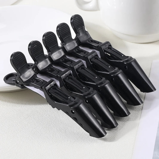 5Pcs/Lot  Alligator Hair Clip Hairdressing Clamps Plastic Hair Claw Professional Barber For Salon Styling Hairpins Hair Accessor