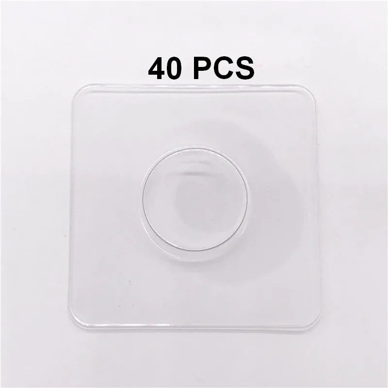 10/500pcs wholesale plastic clear lash tray mink lashes holder eyelash trays for eyelash packaging box package case bulk vendors