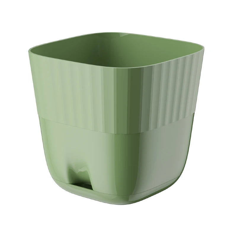 Nordic Simple Imitation Ceramic Resin Plastic Large Flower Pot Gardening Planting Pot