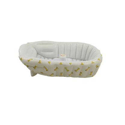 Home Portable Cartoon Inflatable Baby Bathtub Children's Paddling Pool Newborn Swimming Pool Baby Bath Durable Supplies