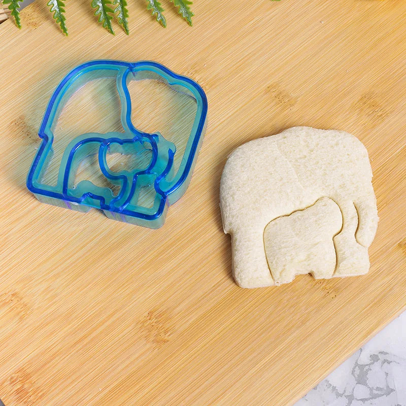 Teddy Bear Sandwich Mold Toast Bread Making Knife Mold Cute Baking Pastry Tool Children's Fun Food Kitchen Accessories