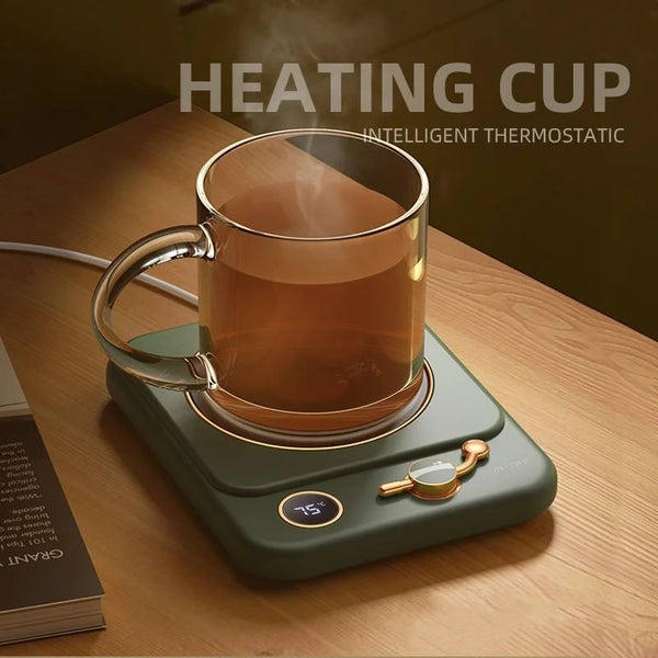 Coffee Cup Wamer Electric Mug Heater Constant Temperature 3 Gear Settings Keep Milk Tea Warm Heating Pad Coaster for Home Office