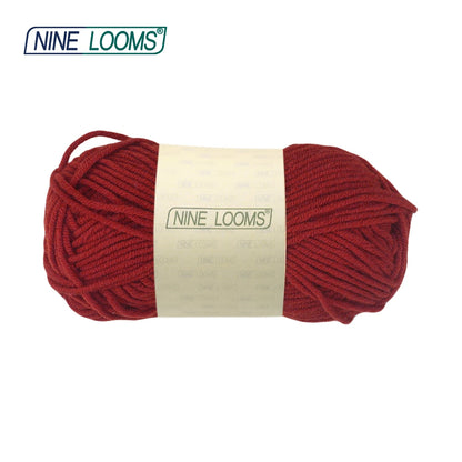 NINE LOOMS Acrylic Crochet Yarn 50g Soft 5-Strand Thread Doll Fabric Baby Blanket Sweater Scarf Hand Knitting Needlework Craft