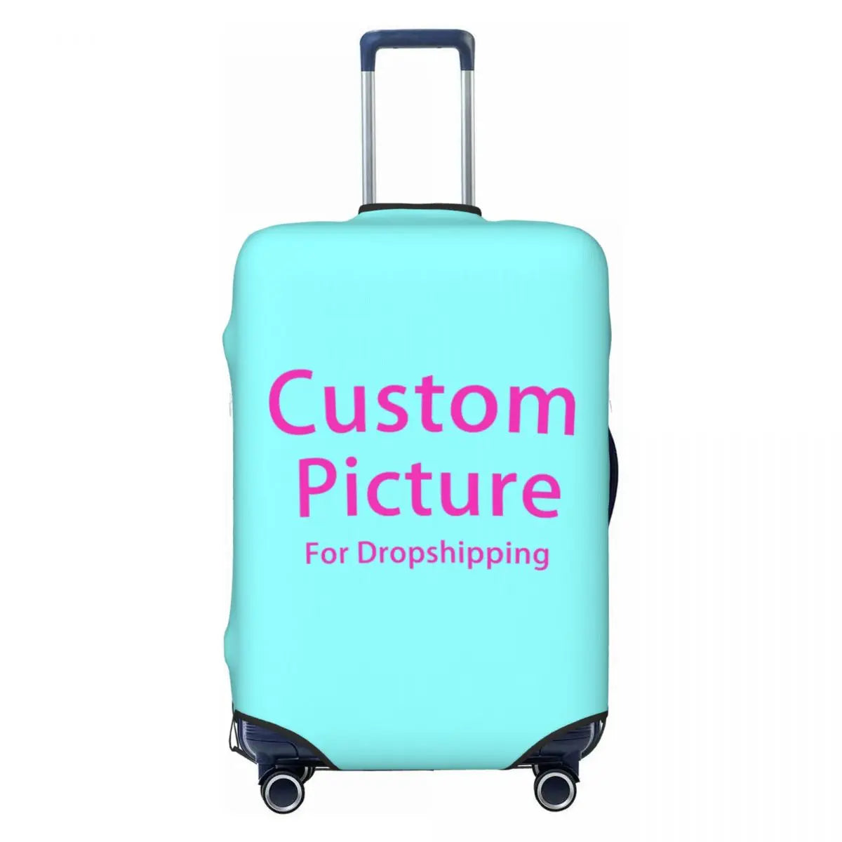 Custom Personalized Custom Photo Logo Luggage Cover Cute Customized DIY Print Suitcase Protector Covers Suit For 18-32 inch