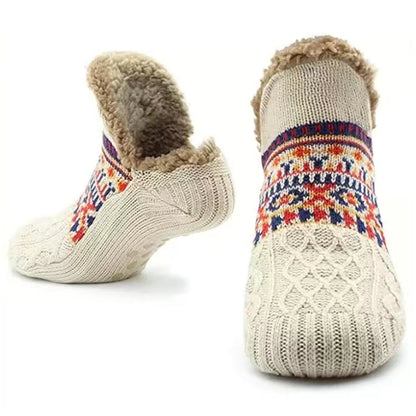 Fall and Winter Floor Socks Home Warm Women Men Socks Snow Socks Sleep Carpet Socks Slippers Socks Men Non-slip Yoga Socks 2024