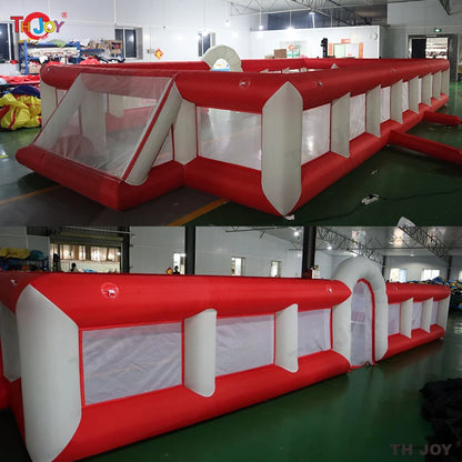 15x8m Inflatable Soccer Arena Football Field Pitch Inflatable Soccer Field for Sale