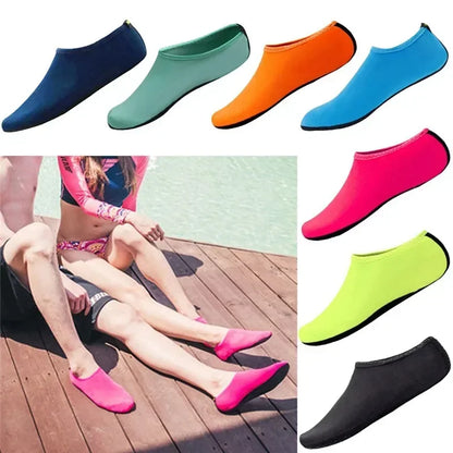 Non-Slip Unisex Water Shoes Swimming Diving Socks Summer Aqua Beach Sandal Flat Shoe Seaside Sneaker Socks Slipper for Men Women