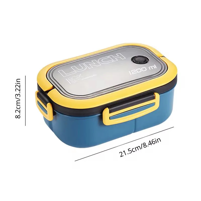 Portable Fruit Food Container, Microwave Lunch Box, Picnic Preservation Box, Double-layer Lunch Box, Kitchen Tools