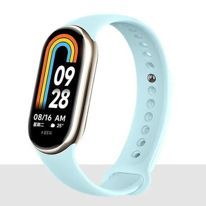 Strap For Mi band 8 xiaomi 8 NFC Bracelet Sport Belt Silicone Replacement Smartwatch Bracelet Watchband Xiaomi Mi Band 8 Strap