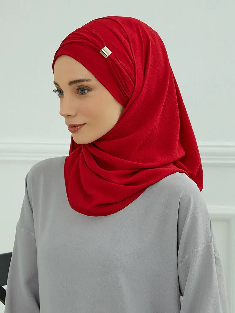 Inner Hijab Caps Convenient Muslim Underscarf Fashion Bonnet for Women Soft Elastic Breathable Casual Turbante Mujer