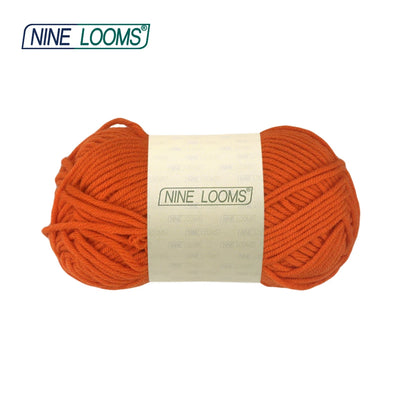 NINE LOOMS Acrylic Crochet Yarn 50g Soft 5-Strand Thread Doll Fabric Baby Blanket Sweater Scarf Hand Knitting Needlework Craft