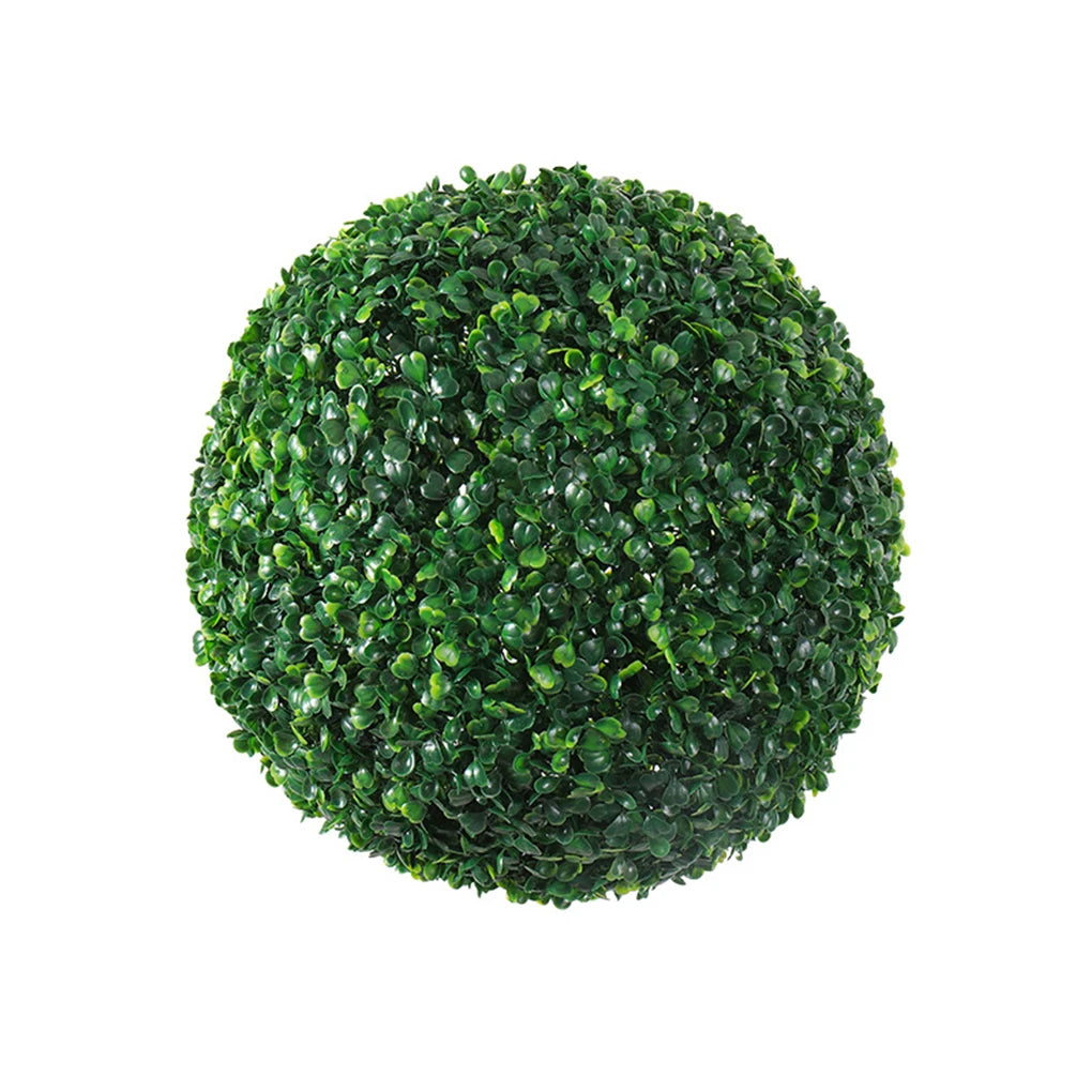 Indoor Or Outdoor Artificial Grass Dome Ball Plants Simulation Leave Grass Ball Eco-friendly green 40cm