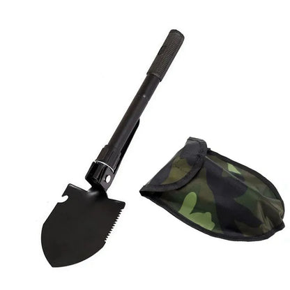 1PC Engineer Shovel Military Shovel Outdoor Multifunctional Folding Military Vehicle Camping Fishing  Pickaxe