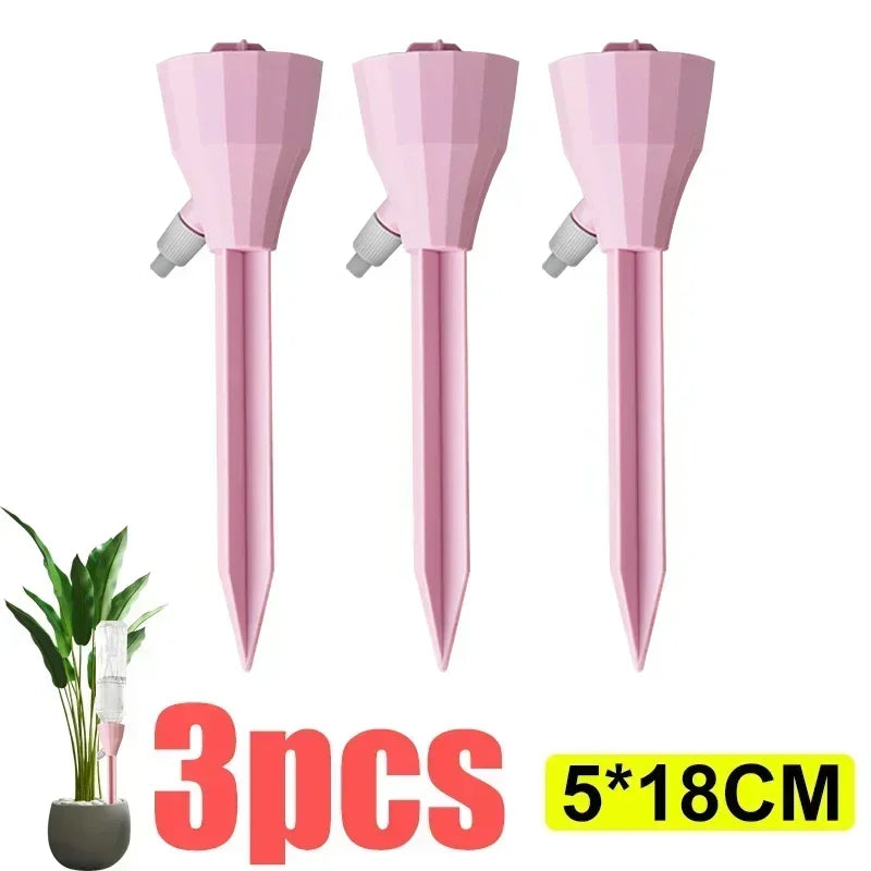 Adjustable Drip Irrigation System Automatic Self Watering Spikes Indoor Outdoors Potted Plants Irrigation System Garden Supplies