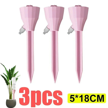 Adjustable Drip Irrigation System Automatic Self Watering Spikes Indoor Outdoors Potted Plants Irrigation System Garden Supplies